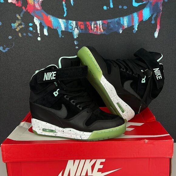 Women’s Air Revolution Sky High Nike Sneakers - Picture 1 of 13